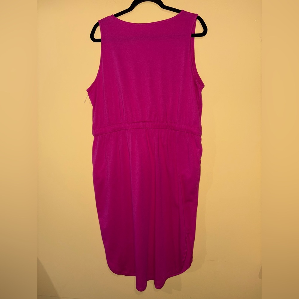 Zenana Curved Hem Dress - Picture 5 of 5